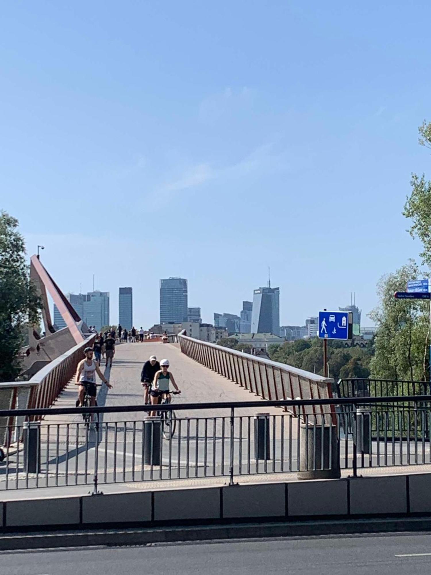 ורשה Apartament Nad Wisla Spacerem Do Centrum I Starego Miasta מראה חיצוני תמונה